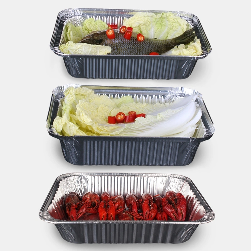 Disposable Food Packaging Aluminum Foil Container Aluminum Foil