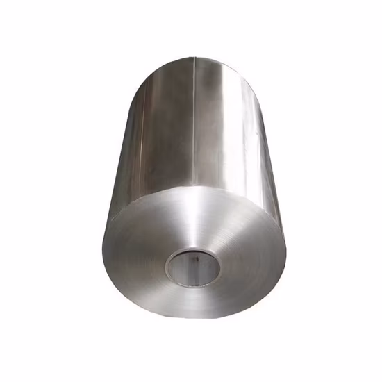 Embalagem farmacêutica Alu Film 1235 H12 8079 H18 Rolo Jumbo Filme de Alumínio Única Luz Grau Alimentício 8011 O Duplo Zero Folha de Alumínio